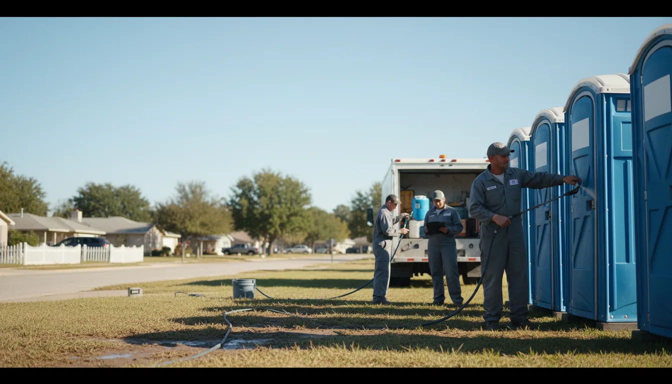 Long-Term Portable Toilet Rental in Jackson, GA near me